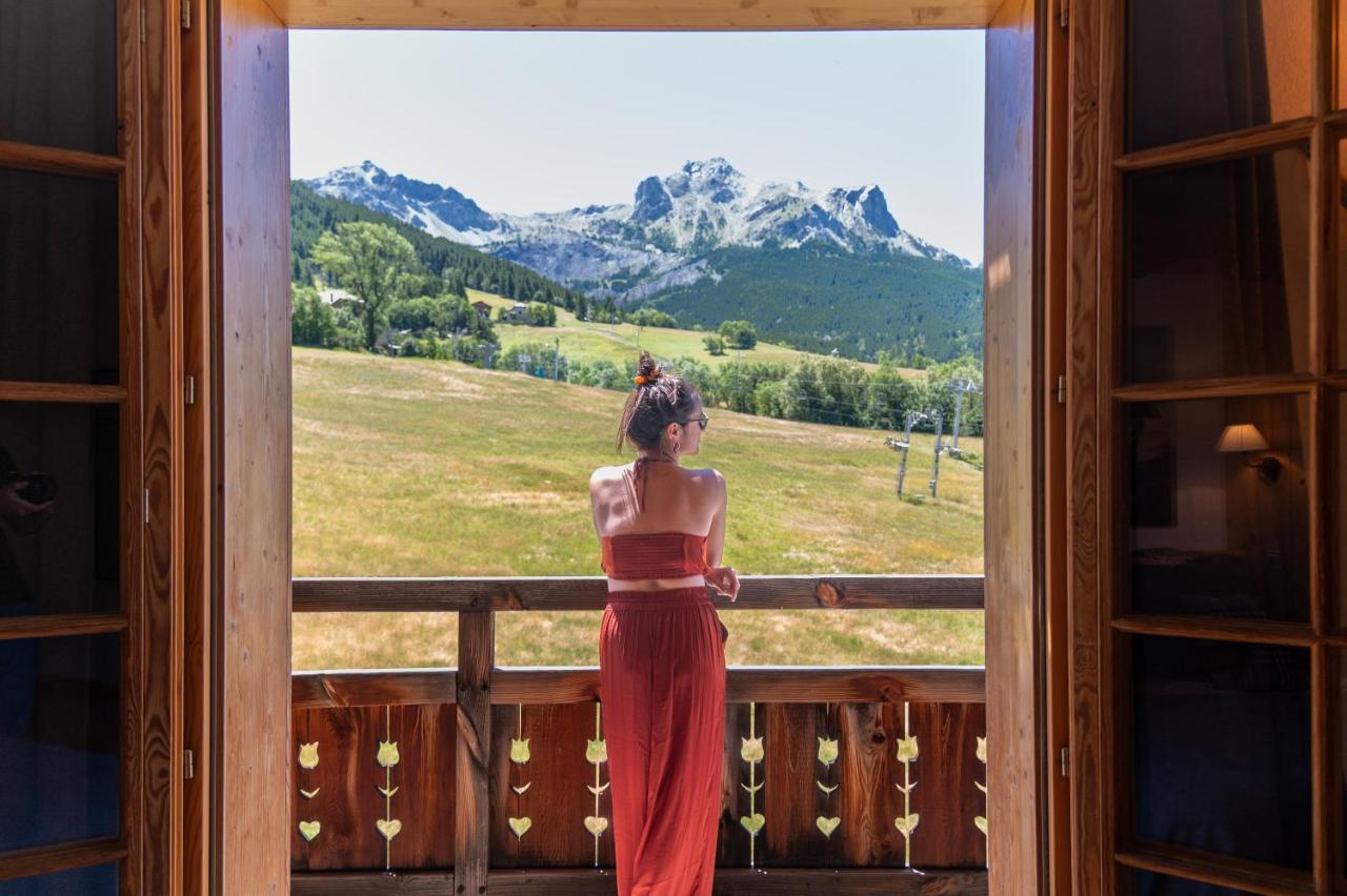 Montana Chalet Hotel & Spa Le Sauze Eksteriør billede
