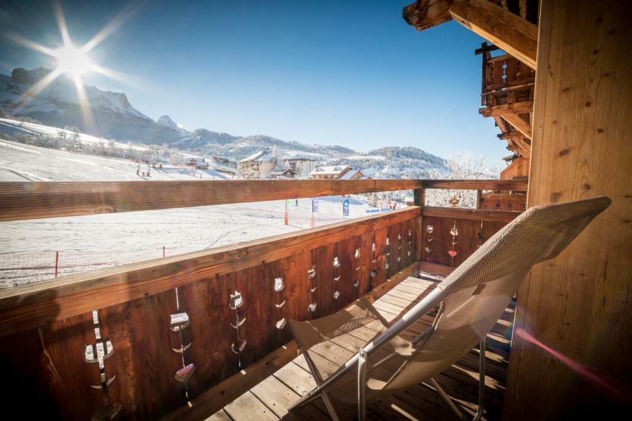 Montana Chalet Hotel & Spa Le Sauze Eksteriør billede